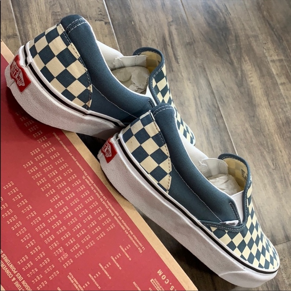VANS CLASSIC SLIP-ON CHECKERBOARD Blmigtrw men’s - Picture 7 of 16